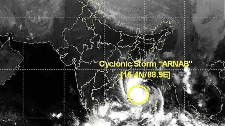 चक्रवात अर्नब होगा और ताकतवर! 140 किमी/घंटे तक पहुंच सकते हैं हवा के झोंके