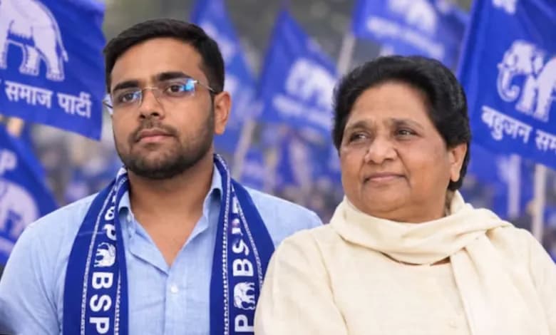 मायावती ने खोला अगला पत्ता! ईशान आनंद बने BSP के नेशनल कोऑर्डिनेटर