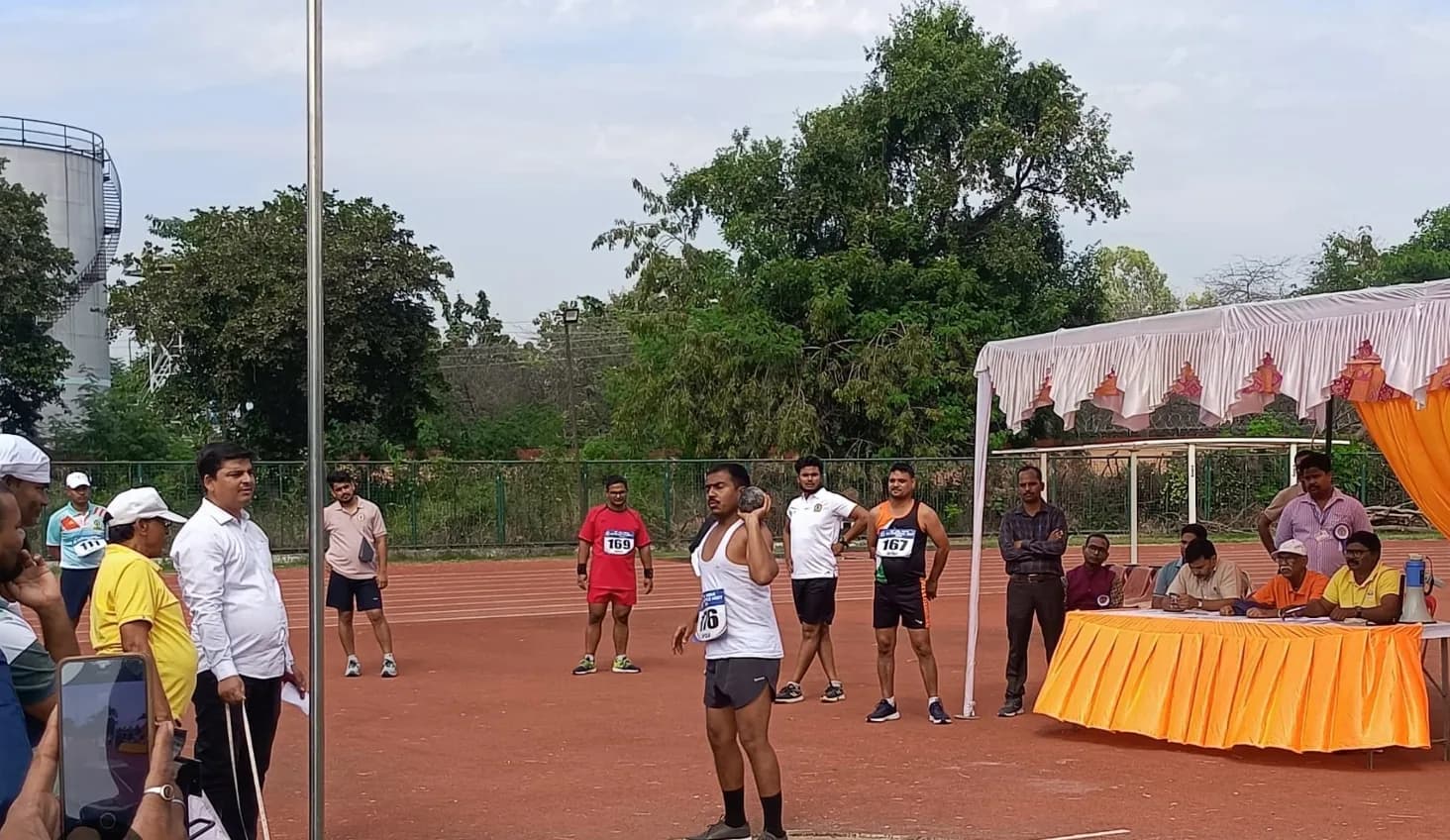 लखनऊ में 36वीं अखिल भारतीय GSI एथलेटिक्स प्रतियोगिता, ओलंपियन गुलाब चंद ने किया उद्घाटन