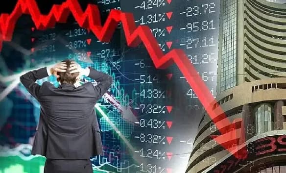 शेयर बाजार की सुस्त शुरुआत, सेंसेक्स 396 अंक तक फिसला