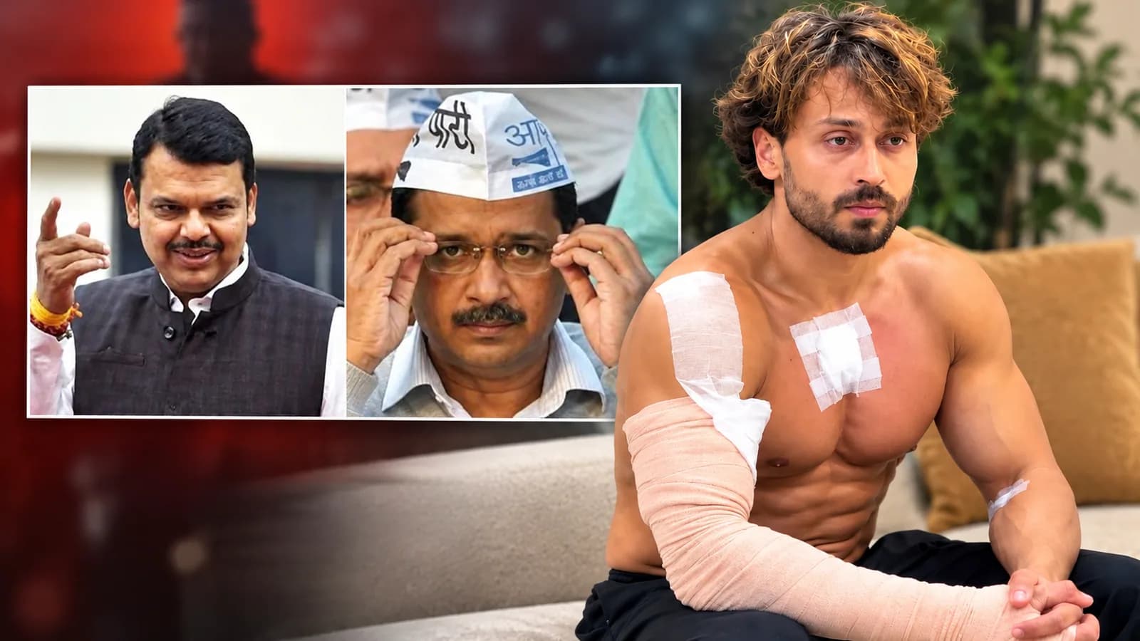 टाइगर श्रॉफ फायरिंग केस: फडणवीस और केजरीवाल आमने-सामने, जीशान सिद्दीकी ने भी उठाए सवाल